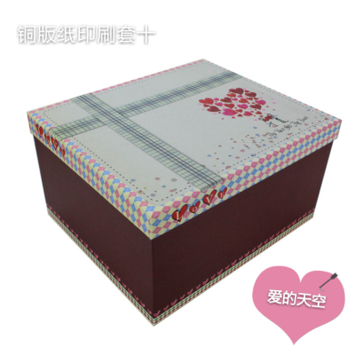 Rectangular sets of ten gift box