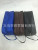 Men's Striped Monochrome Plaid Portable Side Zipper Kit Cosmetic Bag Stationery Multifunctional