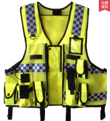 Reflective vest-style safety vest mesh safety vest reflective vest can be printed