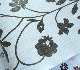 Yidu temperament simply-elegant bedroom wallpaper wallpapers wallpaper PVC wall sticker living room wallpaper