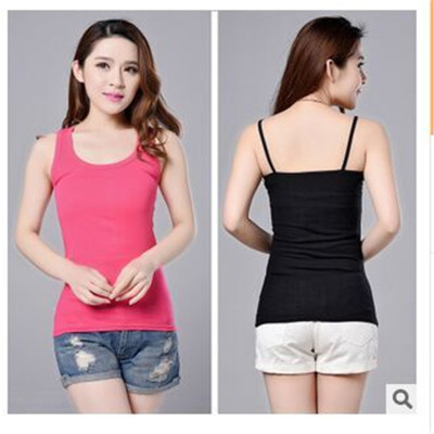 2015 new ladies fine thread small summer Camisole vest Korean Camisole top