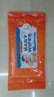 10 pieces of independent and convenient wet tissue paper moisturizing towel.