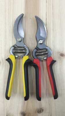 Luxury stained plastic handle scissors scissors garden shears flowered cut pruning shears hardware tools