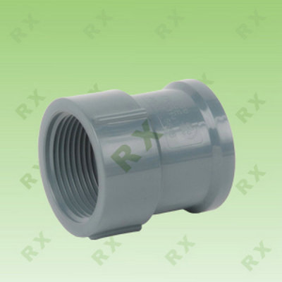 Foreign trade export PVC pipe fittings joint internal screw pipe fittings British standard.