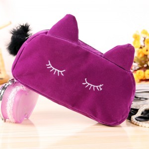 S Korea cute cartoon cute cat large cosmetic bag clutch bag women bag
