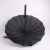 16 Bone Warrior Knife Handle Umbrella Super Windproof Black Umbrella Creative Personality All-Weather Umbrella Martial Arts Umbrella