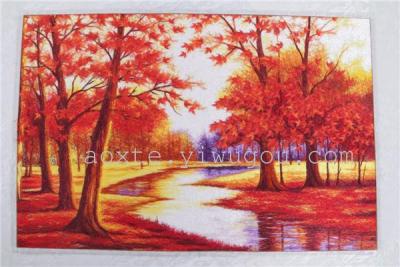 Mangrove embroidery home decor paintings