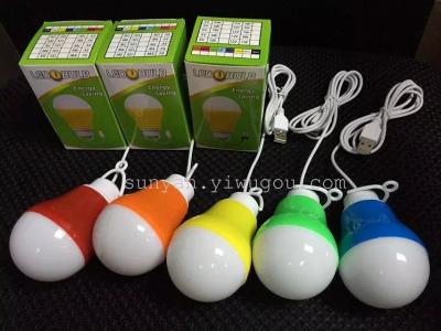LED low-voltage energy-saving light bulbs with substantial cash to order eight color optional 5W