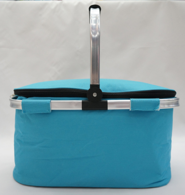 Vehicle-mounted heating/cooling box large freezers ice pack portable folding portable picnic basket