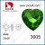 Heart-shaped Crystal Base fashion Accessories