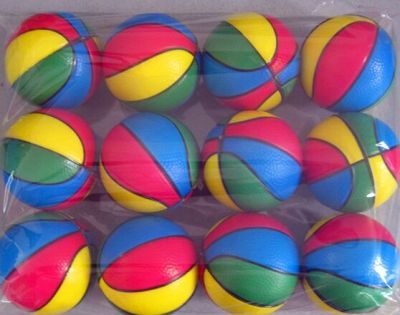 PU ball toy basketball real soft sponge balls gift stall supplies