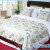 Luxury five-star hotel where the hotel supplies bed linen bed cover bed flag