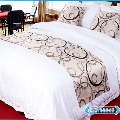 Zheng hao hotel supplies bed towels named \"supply\" five - star hotel bed sheets cover bed flag