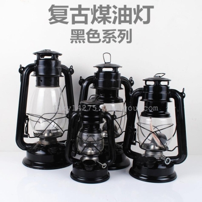 Nostalgia retro technology portable outdoor camping tent hanging lamp
