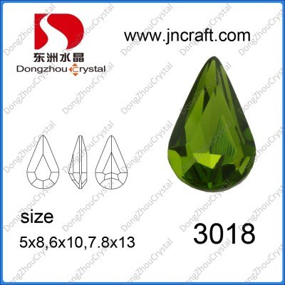 3018 Water Drop Fancy stone jewelry Accessories