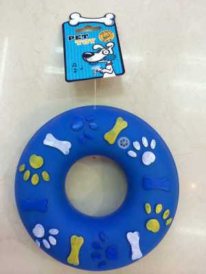 Vinyl toys, pet toys, pet swimming circle PVC