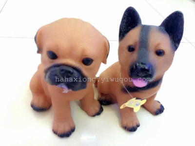 Vinyl Toys creative toy voice spread the hot dog out dog-German Shepherd