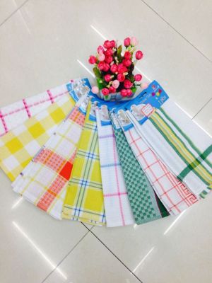 21 new cotton cotton Plaid cloth Tea towel