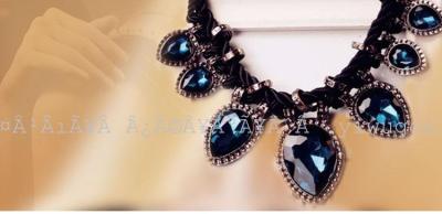 Fashionable goods exaggerates Fashionable deserve to act the role of necklace wholesale han version adorn article crystal necklace of female clavicle