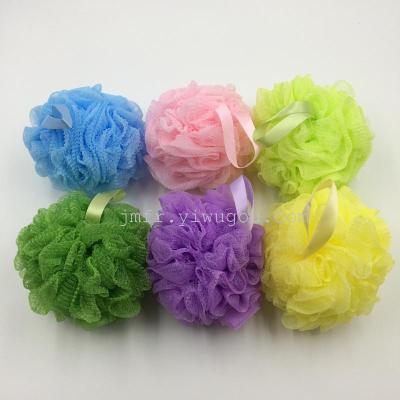 Pressure wave bath ball bath bath ball bath monochromatic crushed flowers