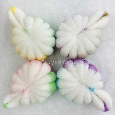 Beautiful bath ball color bath flowers hand-pull bath bathing required artifact