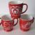 Glazed ceramic coffee cup advertising mug lovers' mug wedding mugs