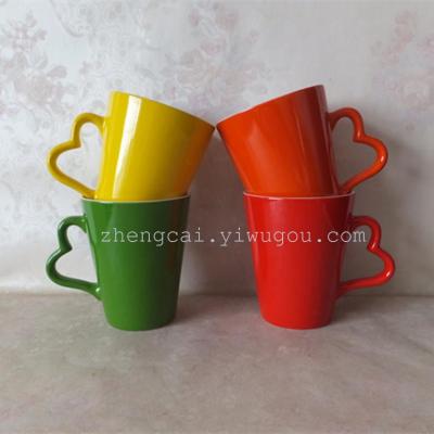 color-glazed porcelain ceramic custom-made advertising Cup