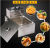 Commercial single-cylinder thickening electric counter top Fryer cooker deep