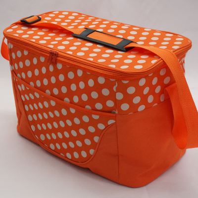 Fashion diagonal ice packs insulated bag cooler bag lunch bag