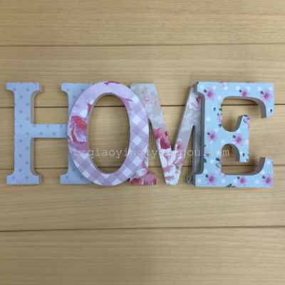 Wooden Alphabet ornaments wooden letters painted letters home wood ornament