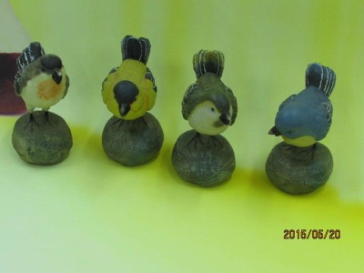 The resin resin animal resin handicraft ornaments bird bird Home Furnishing decorations