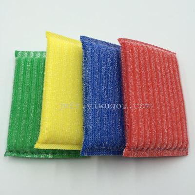 Rubber straight metallic onion color onions clean cloth sponge clean block foam