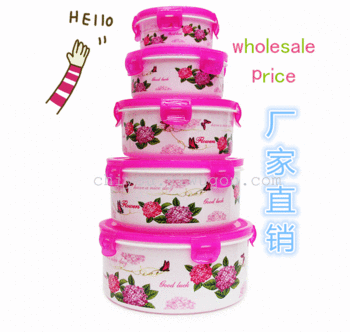 Manufacturers selling plastic Tupperware food storage boxes CY-5050