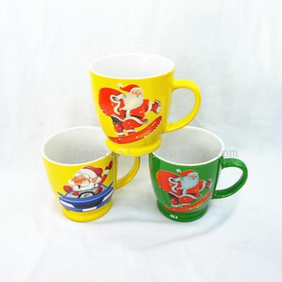 Christmas Mug Glazed ceramic cup