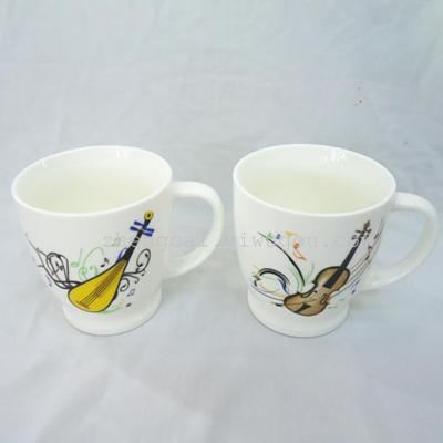 Magnesia porcelain coffee cup  bone China ceramic mugs promotional glass mugs