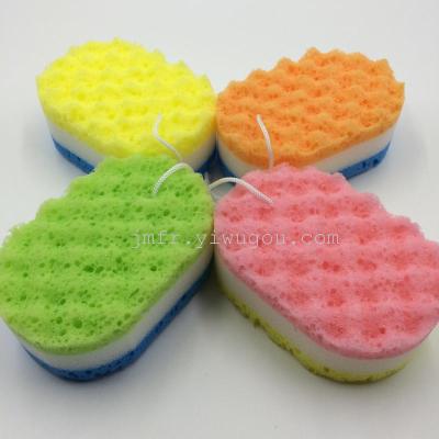 Color bath cellular wave seaweed bath sponge sponge sponge bath sponge sponge