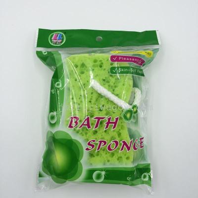 Supply seaweed bath sponge honeycomb hole seaweed bath sponge coarse mesh sponge cotton