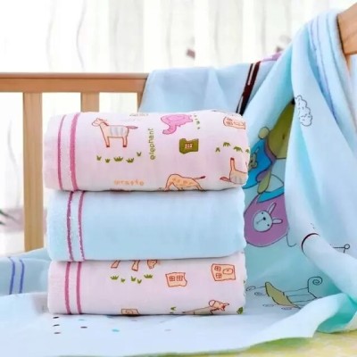 Cotton Infant Gauze Bath Towel Printing Untwisted Children's Quilts