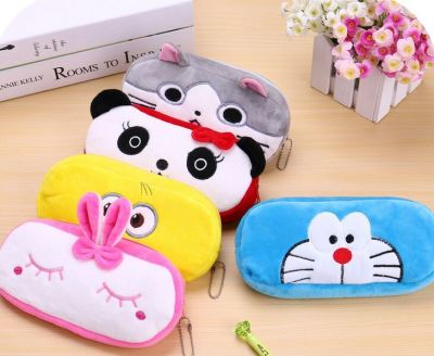 2015 Best - shot Korean stationery children students creative Korean stationery pencil bag plush pencil bag