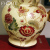 Crafts Western style rustic painted Royal sphenoidal margin small ceramic milk jug vases home decoration vase
