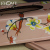 Crafts day Sakura Warbler-style painted ceramic tissue box decoration ornaments housewarming gift Book box daily