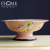 Crafts ceramic fruit bowl Japanese style painting Sakura Warbler home jewelry ornaments housewarming gift fruit plate 