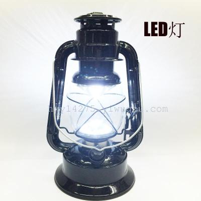 Dimmable LED classic retro battery Lantern vintage kerosene tent