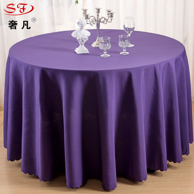 Zheng hao hotel supplies hotel restaurant wedding table tablecloth custom manufacturers direct