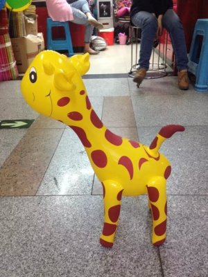 High quality new toys, inflatable toys, inflatable giraffe material PVC