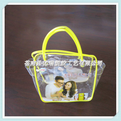 PVC shopping bag Transparent PVC bag PVC umbrella bag