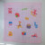 Cotton Printed Gauze Infants Baby Square Scarf 27*27