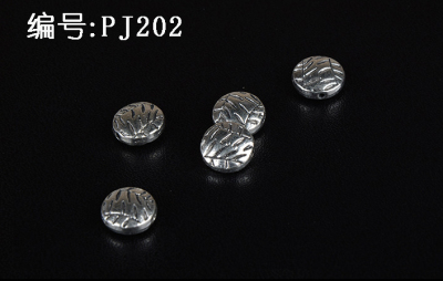 PJ202 Tibetan silver accessories a variety of DIY leaves Thai silver leaf series parts
