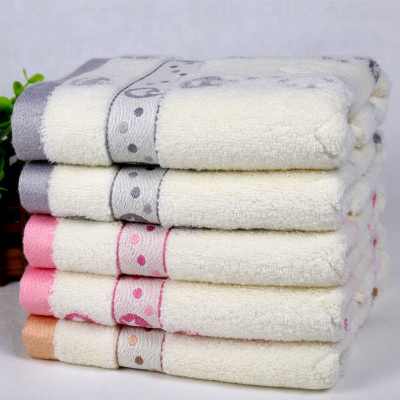 Bamboo fiber towel cotton towel protective towel