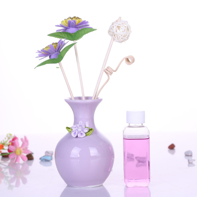 Small round vase home aromatherapy scent is refreshing the air comfort solutions to stress